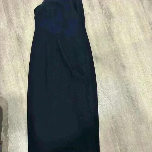 Vintage Rimini Black Slit Dress size 10 - Picture 2 of 8